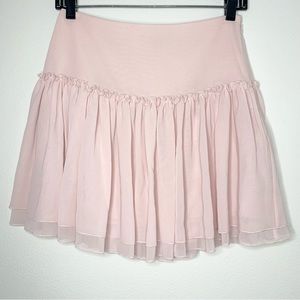 Banana Republic | Flowy Pale Pink Short Skirt - 0